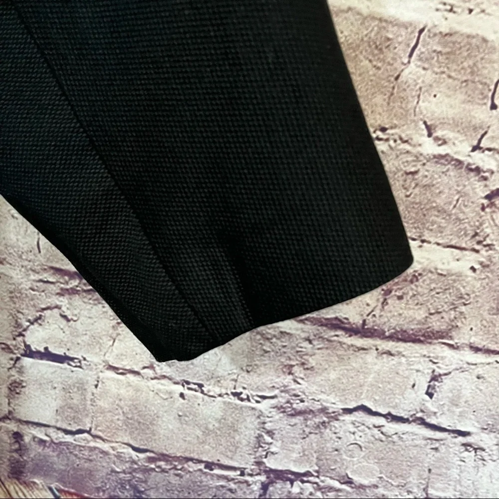 Bob Mackie | Jackets & Coats | Bob Mackie Wearable Art Black Floral ...